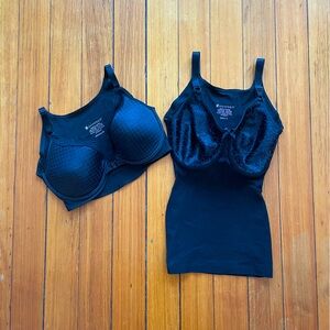 TWO SHAPEEZ BRAS - Front close long line tummy control no back fat